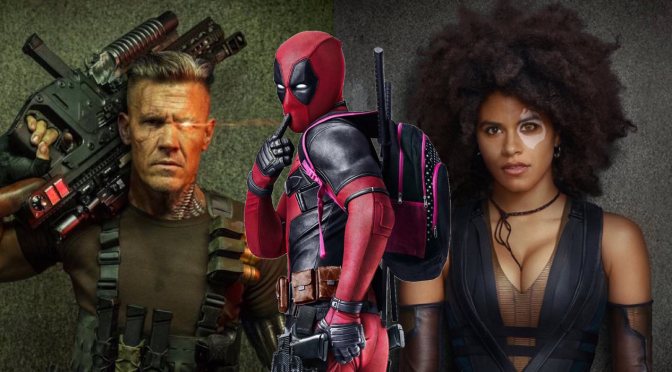 Photos of Cable and Domino from Deadpool 2